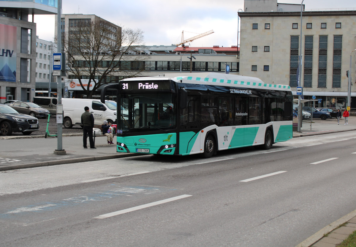 Tallinn, Solaris Urbino IV 12 CNG № 3010