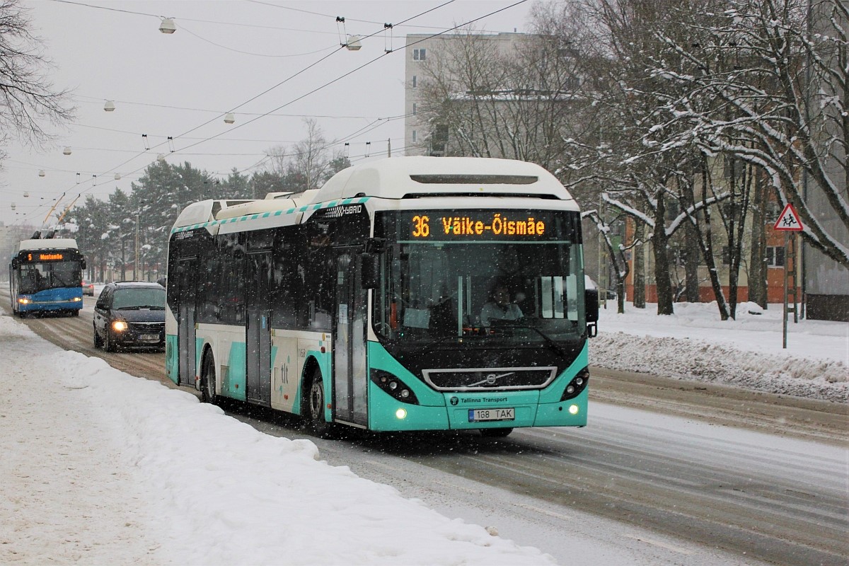 Tallinn, Volvo 7900 Hybrid № 1168