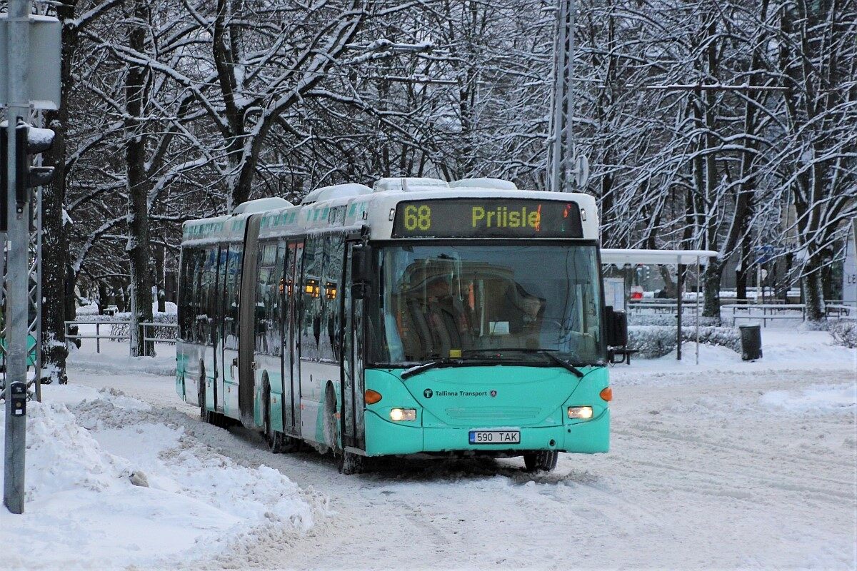 Tallinn, Scania OmniLink CL94UA 6X2LB № 3590