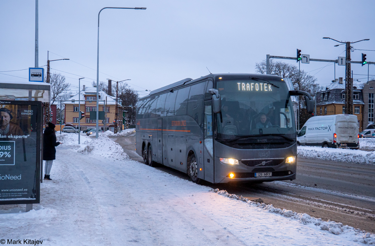Tallinn, Volvo 9700HD UG № 129 MRY