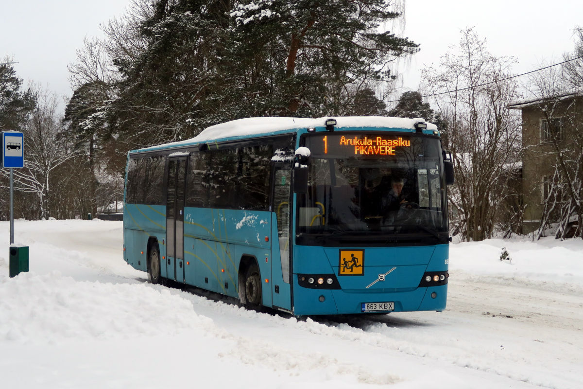 Tallinn, Volvo 8700 № 863 KBX