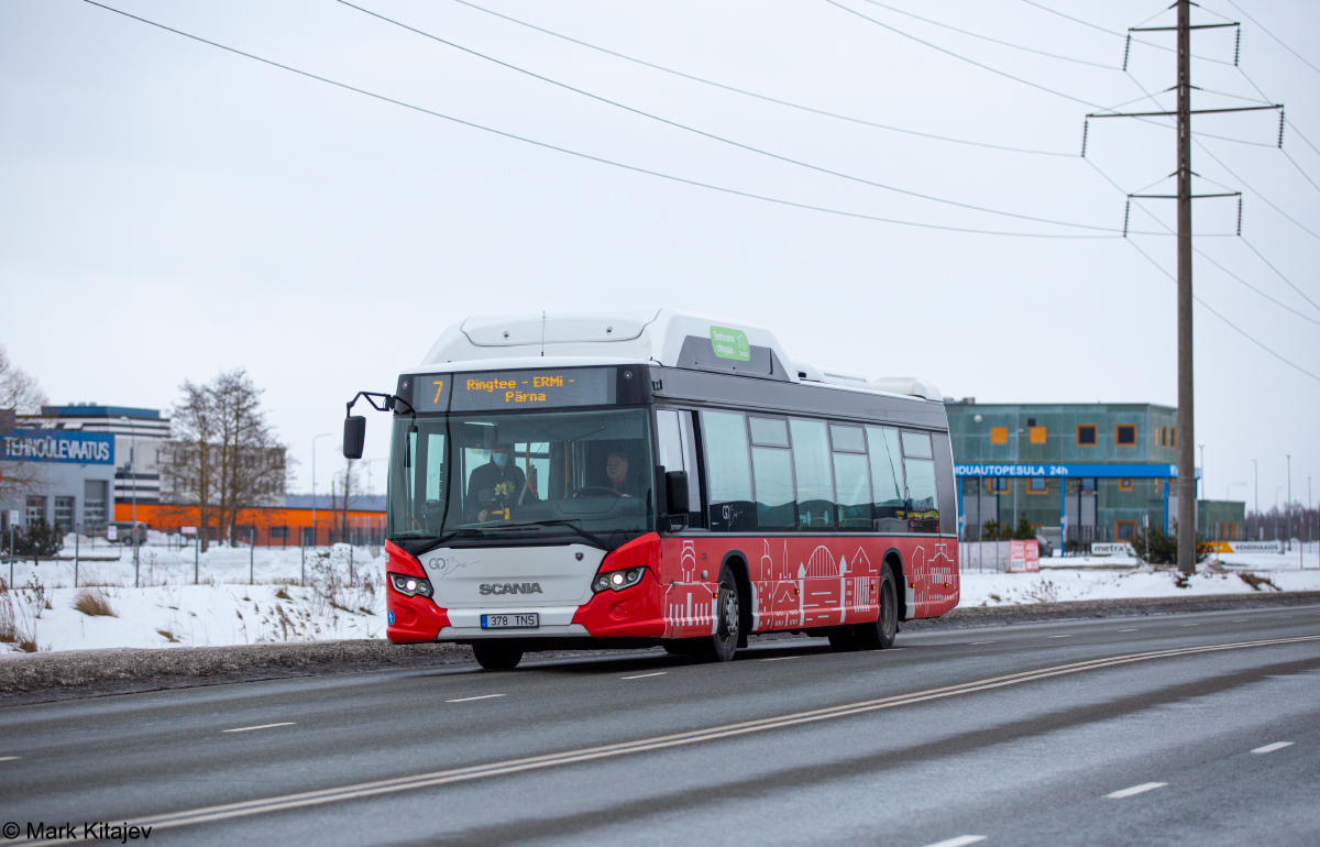 Tartu, Scania Citywide LF CNG № 378