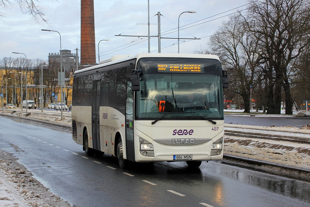 Tallinn, IVECO Crossway Line 10.8M № 407