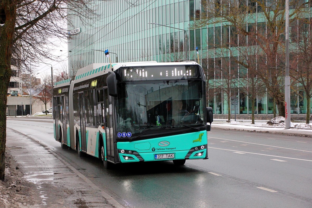 Tallinn, Solaris Urbino IV 18 CNG № 1317