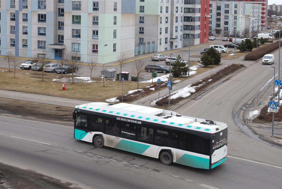 Tallinn, Solaris Urbino IV 12 CNG № 3554