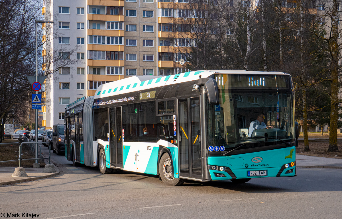 Tallinn, Solaris Urbino IV 18 CNG № 3702