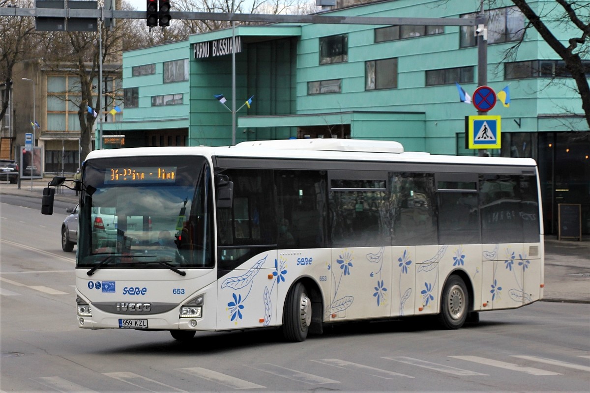 Pärnu, IVECO Crossway LE Line 10.8M № 653