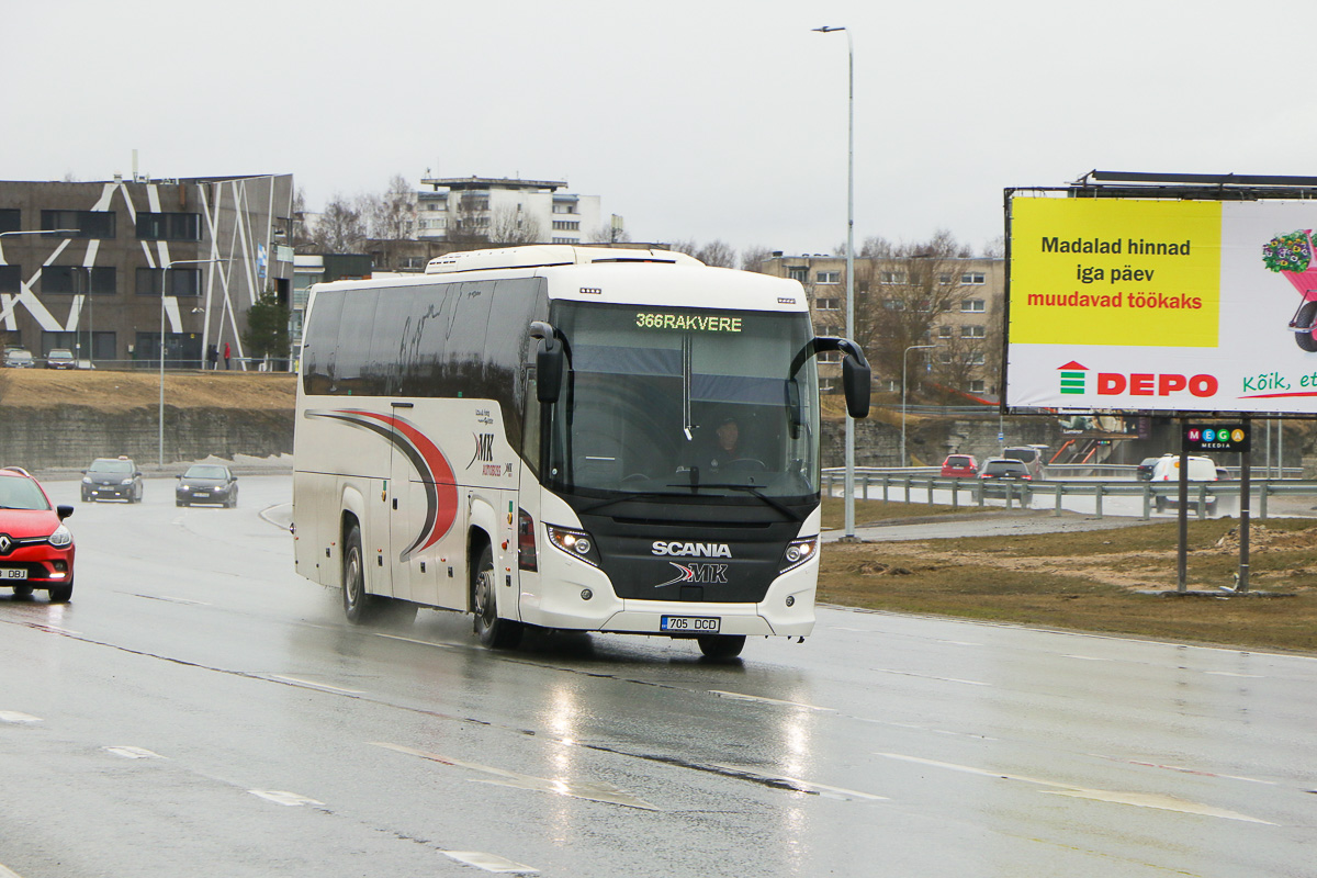 Tallinn, Scania Touring HD (Higer A80T) № 705 DCD