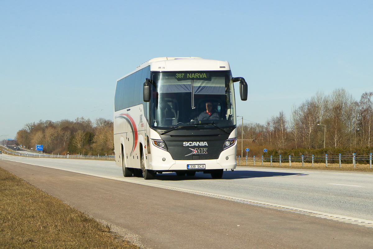 Tallinn, Scania Touring HD (Higer A80T) № 339 SCA