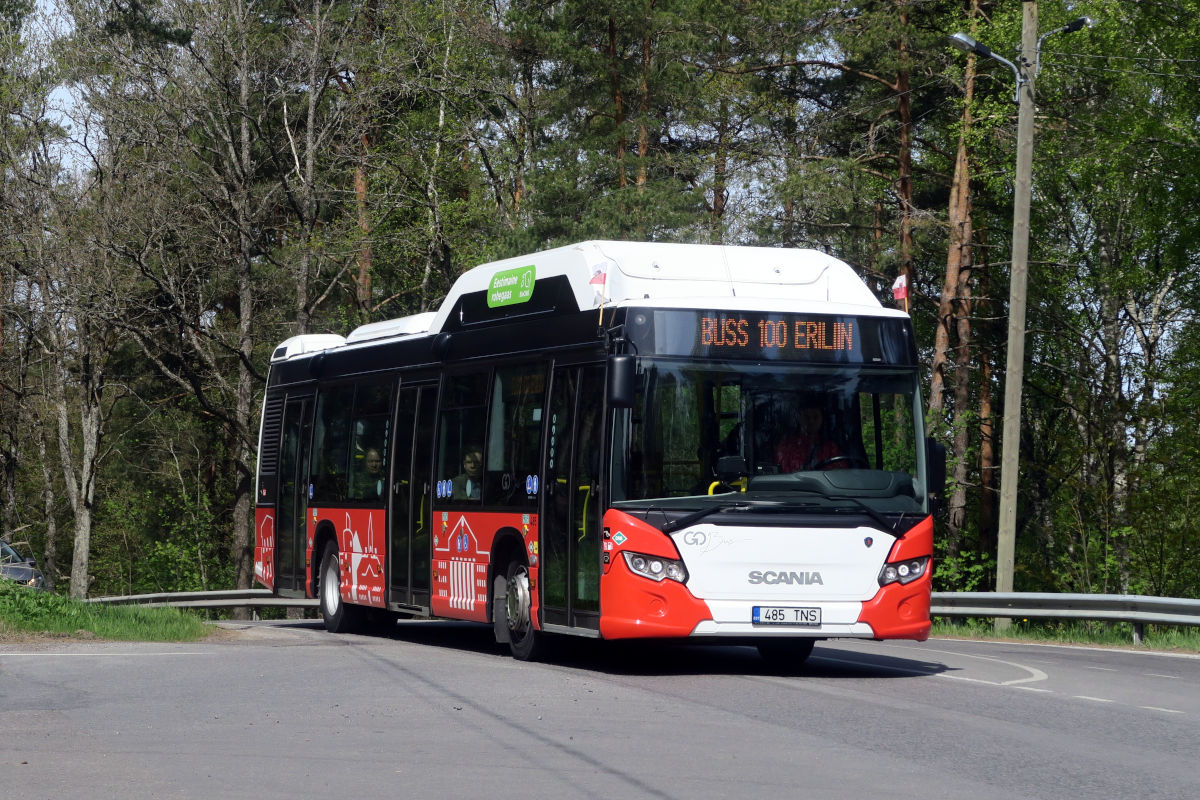 Tartu, Scania Citywide LF CNG № 485
Tallinn — 100. aastapäev Tallinna bussiliikluses