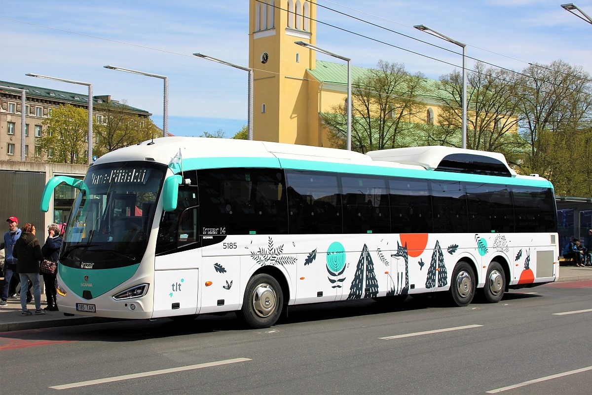 Tallinn, Irízar i4 14 № 5185
Tallinn — 100. aastapäev Tallinna bussiliikluses