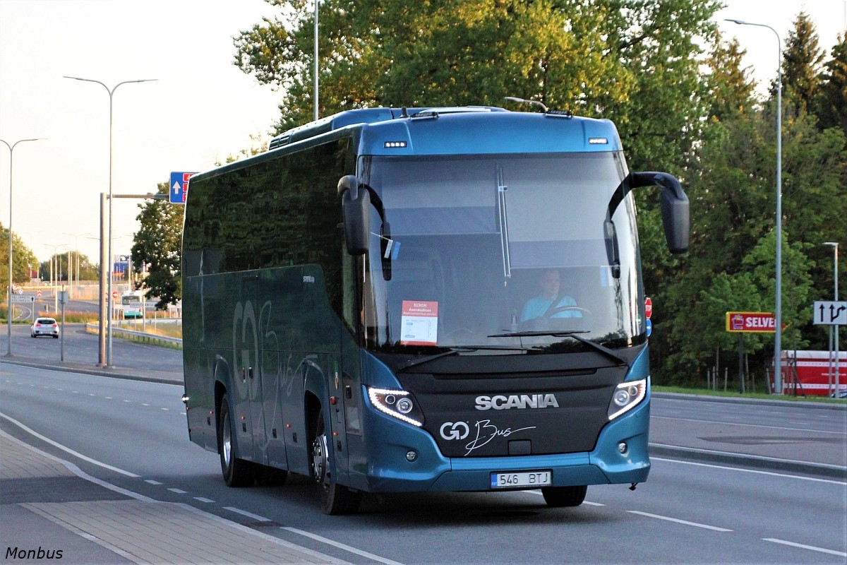 Tallinn, Scania Touring HD (Higer A80T) № 546 BTJ