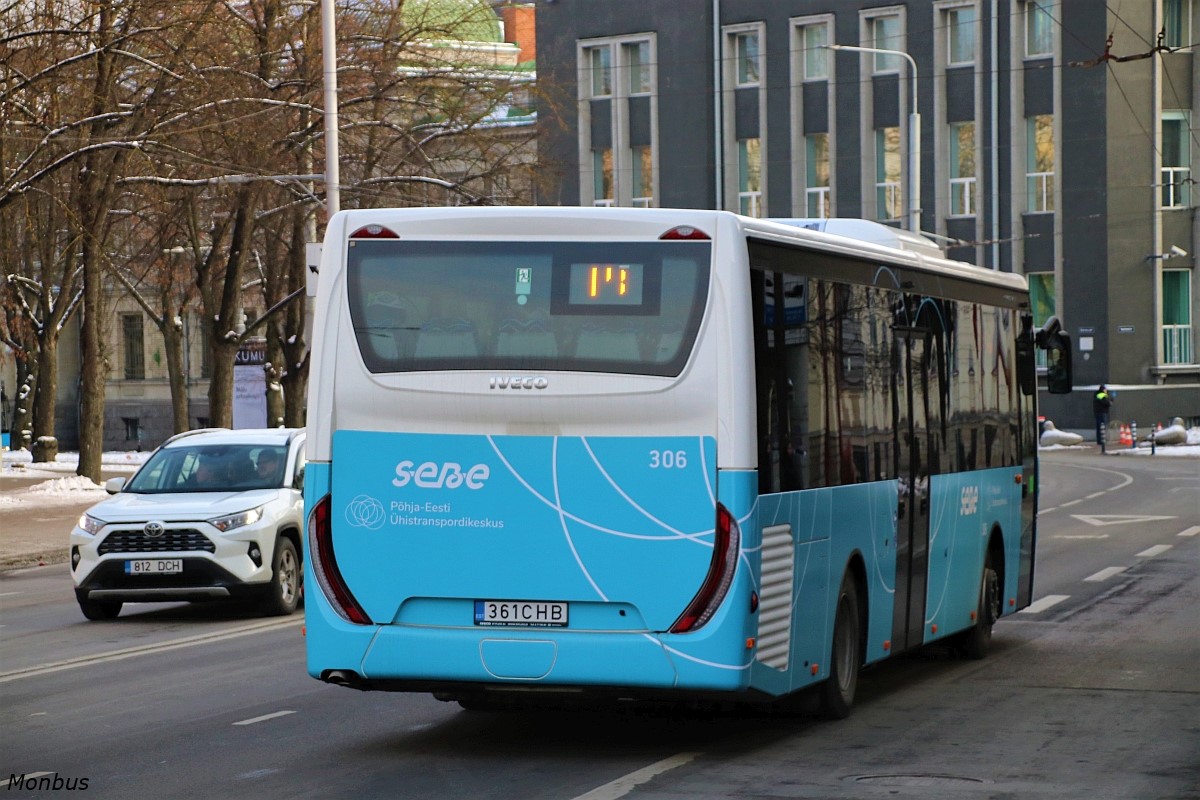 Tallinn, IVECO Crossway LE Line 12M № 306