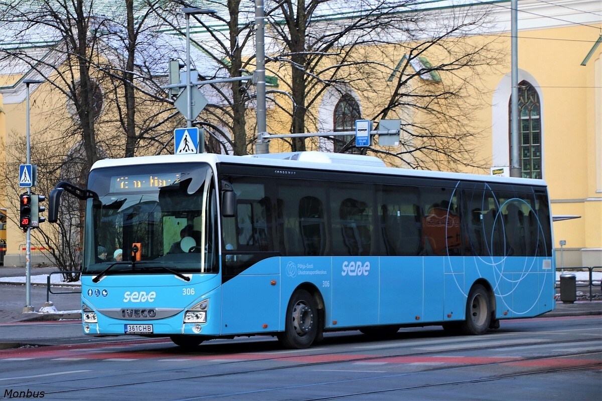 Tallinn, IVECO Crossway LE Line 12M № 306
