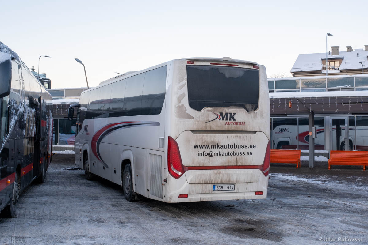 Tallinn, Scania Touring HD (Higer A80T) № 638 BTJ