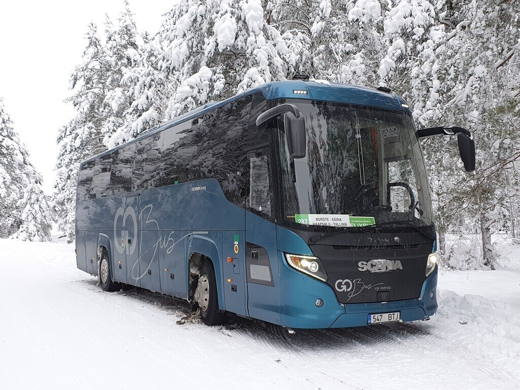 Tallinn, Scania Touring HD (Higer A80T) № 547 BTJ