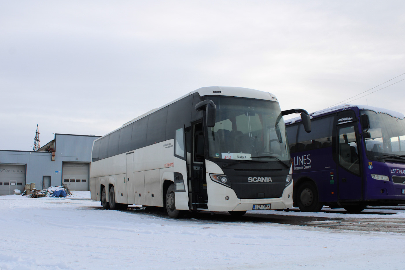 Tallinn, Scania Touring HD (Higer A80T) № 437 DPS