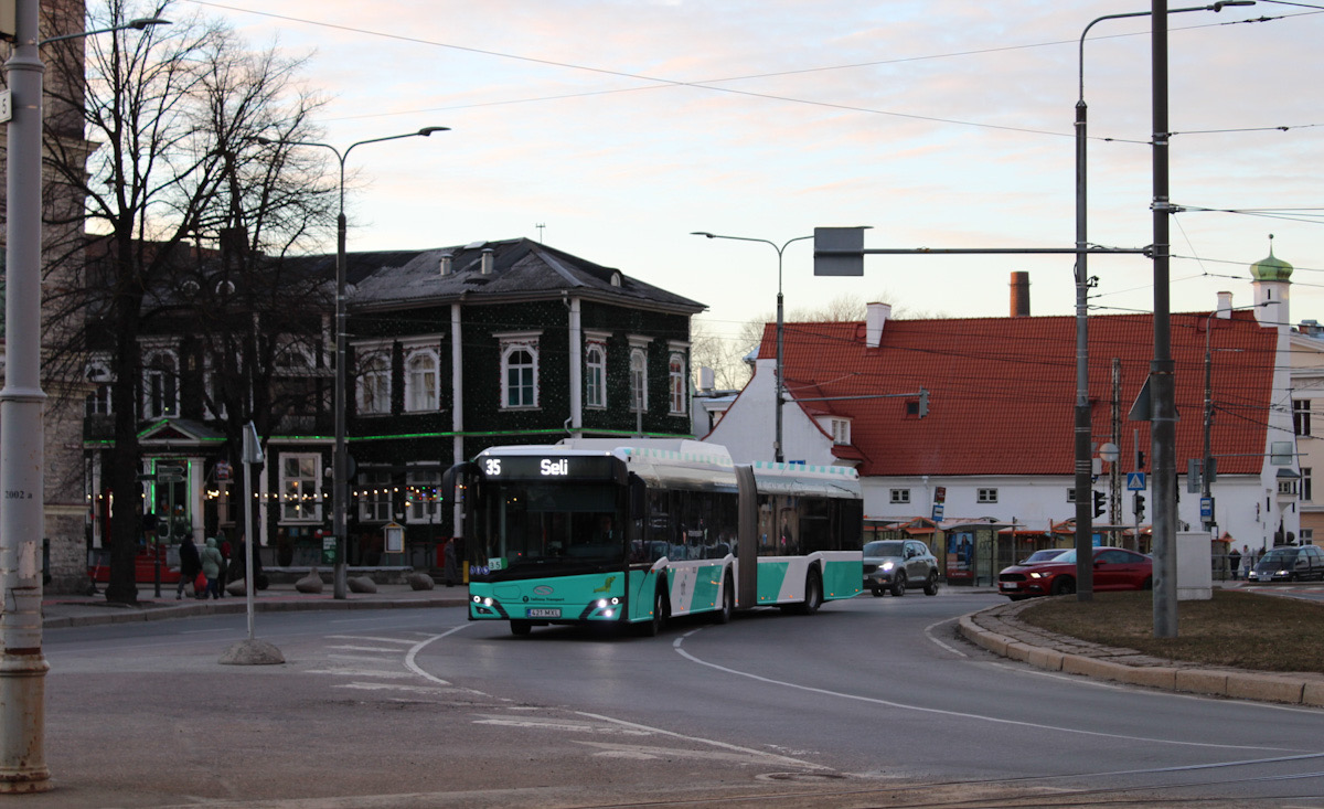 Tallinn, Solaris Urbino IV 18 CNG № 3021
Tallinn — Vanasadama trammiliini ehitustööd
