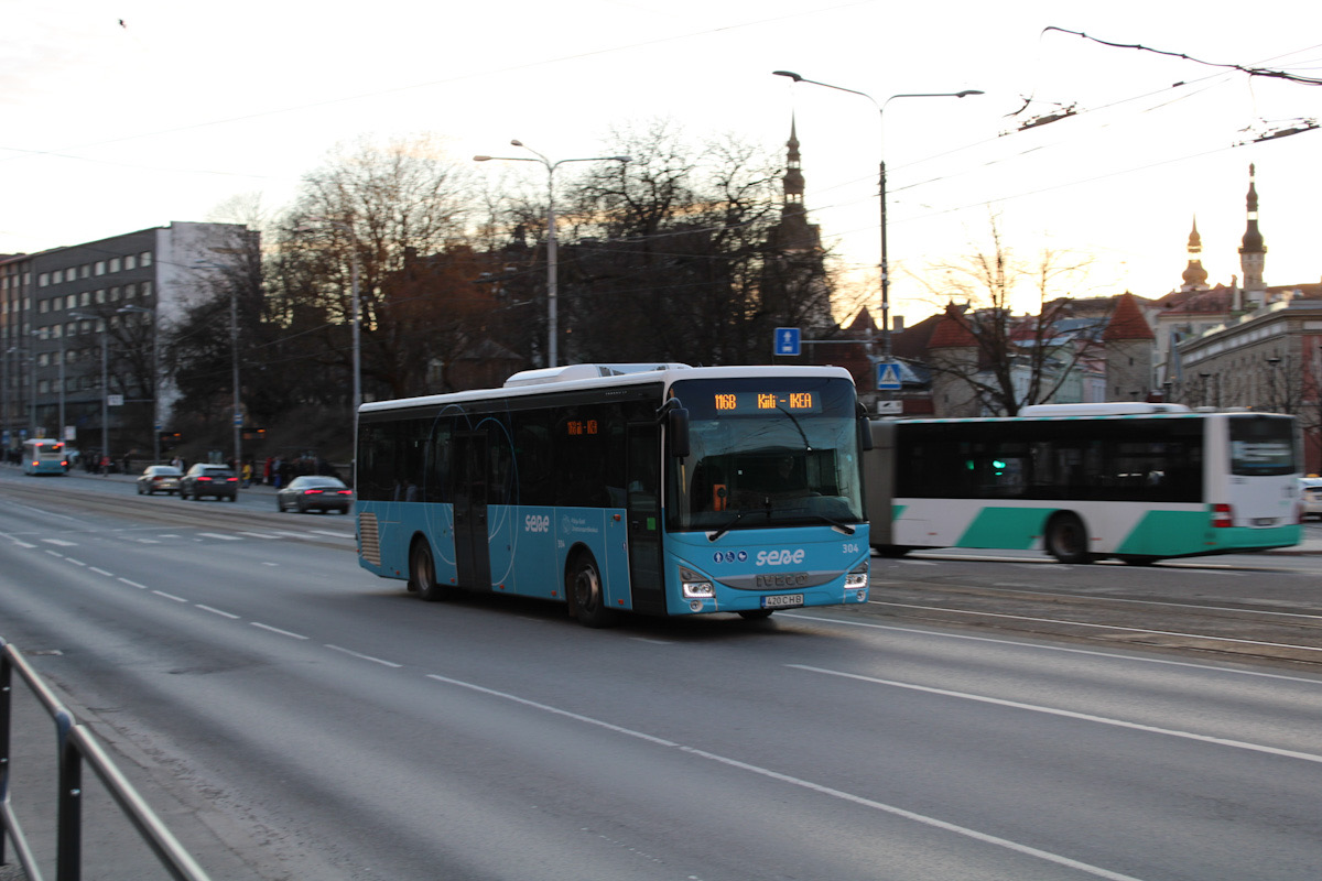 Tallinn, IVECO Crossway LE Line 12M № 304