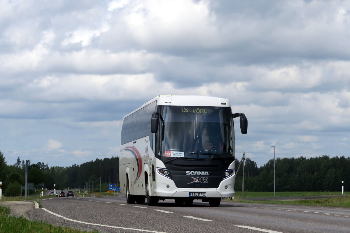 Tallinn, Scania Touring HD (Higer A80T) № 664 RPX