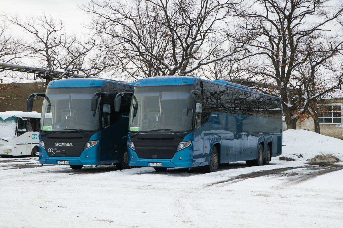 Tallinn, Scania Touring HD (Higer A80T) № 456 BVN