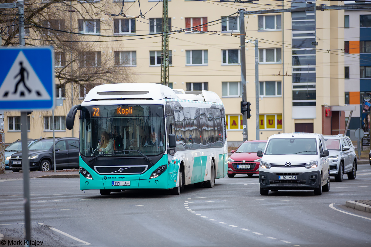 Tallinn, Volvo 7900 Hybrid № 2199
